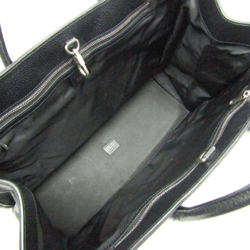 GUCCI Authentic Black Leather Shoulder Bag - Picture 3 of 16